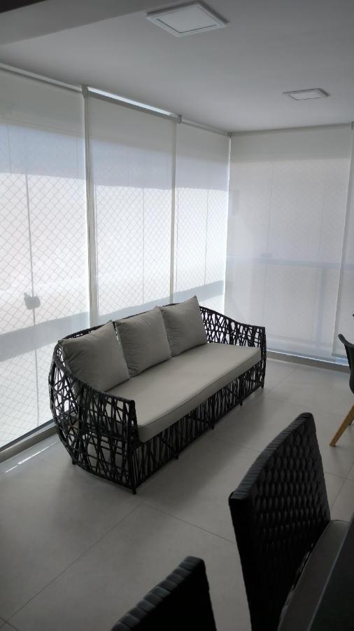 Vista Para Mar!!! Lazer Completo A Poucos Passos Da Praia Guaruja Luaran gambar