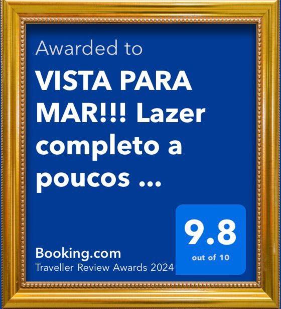 Vista Para Mar!!! Lazer Completo A Poucos Passos Da Praia Guaruja Luaran gambar